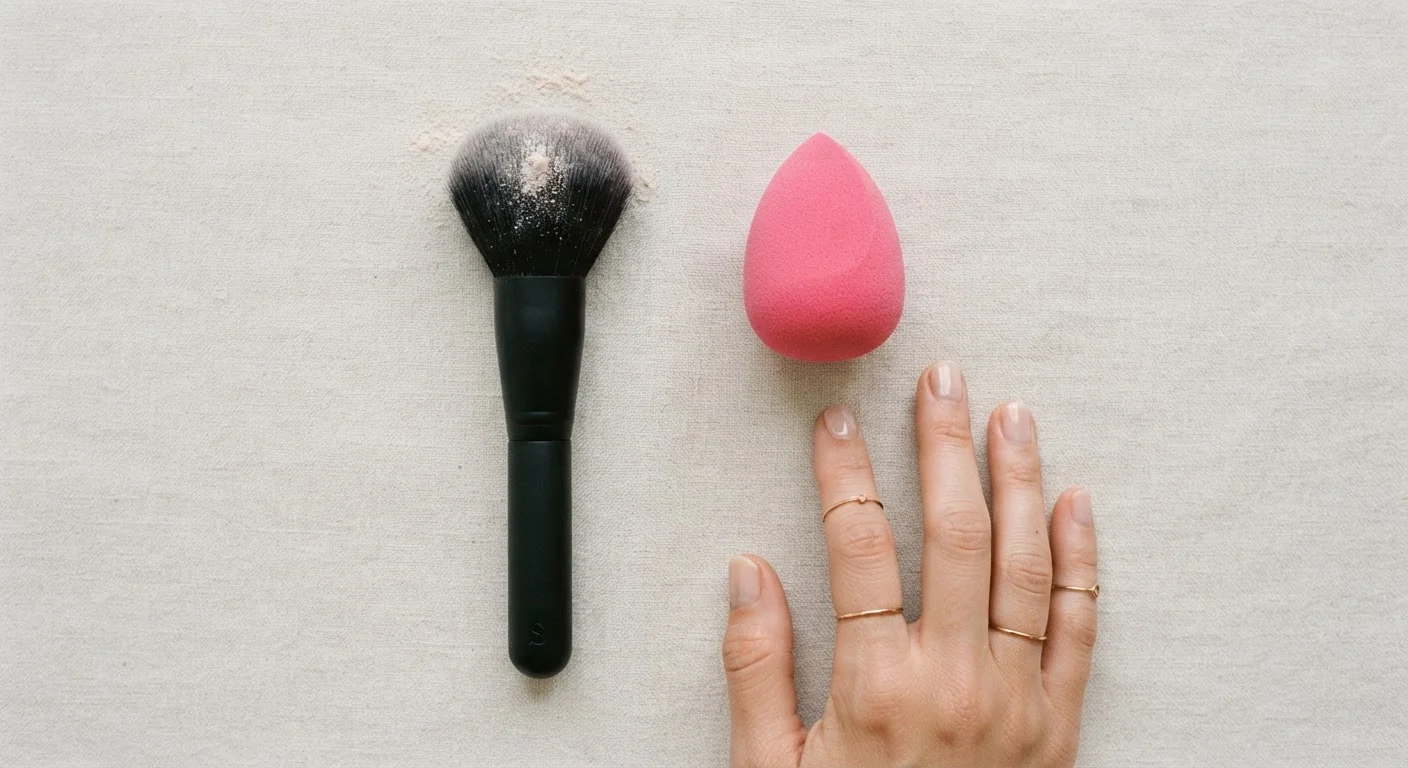 Brush, Sponge, or Fingers: How Makeup Application Tools Change the Result