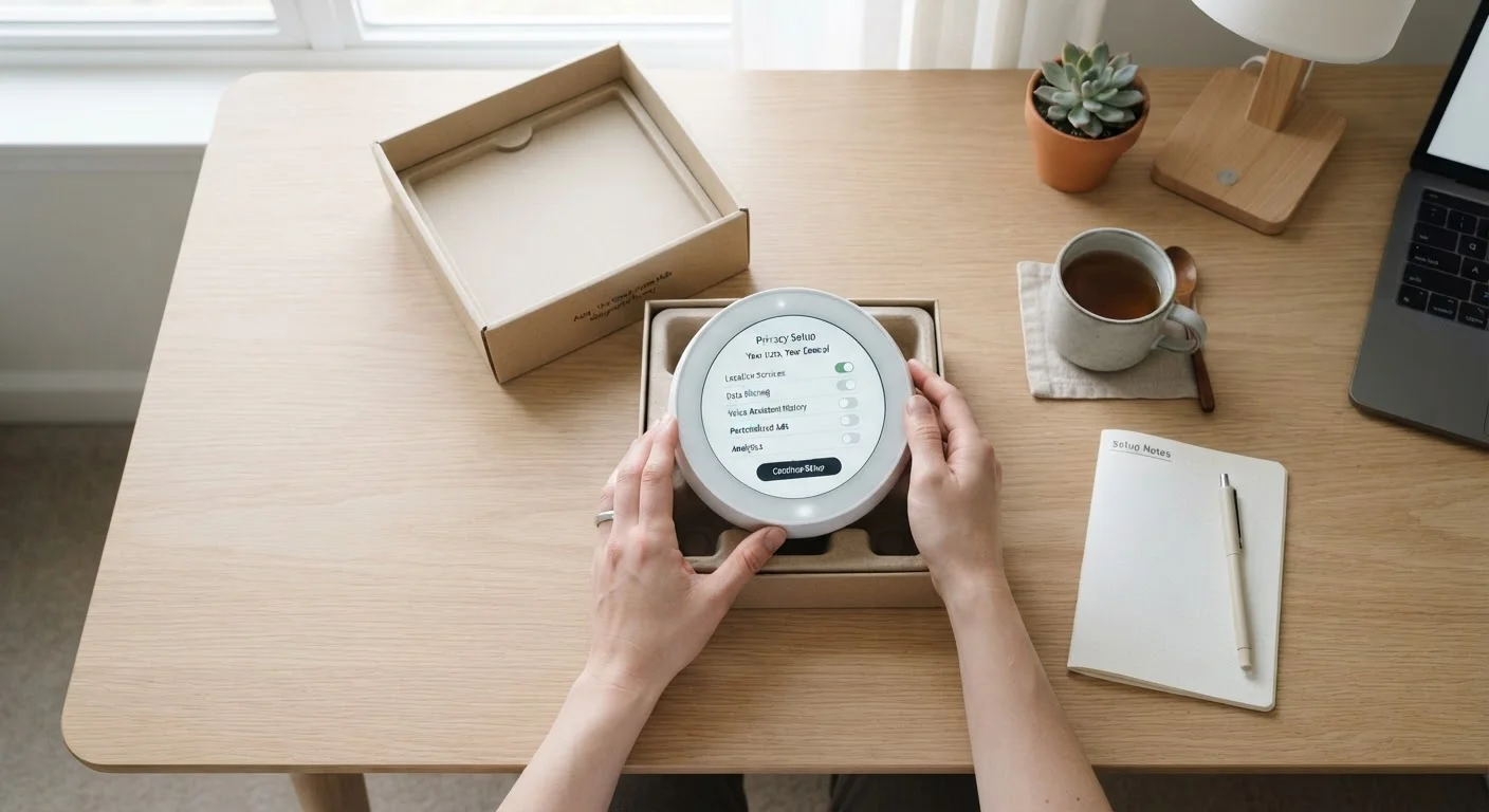 Setting Up a New Gadget Without Compromising Your Privacy